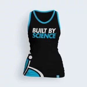 Built By Science Black Women's Tank-Top Front